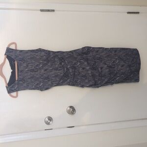 🔥 Le Chateau ruched denim dress size small